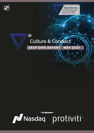 The Culture and Conduct Deep Dive Report