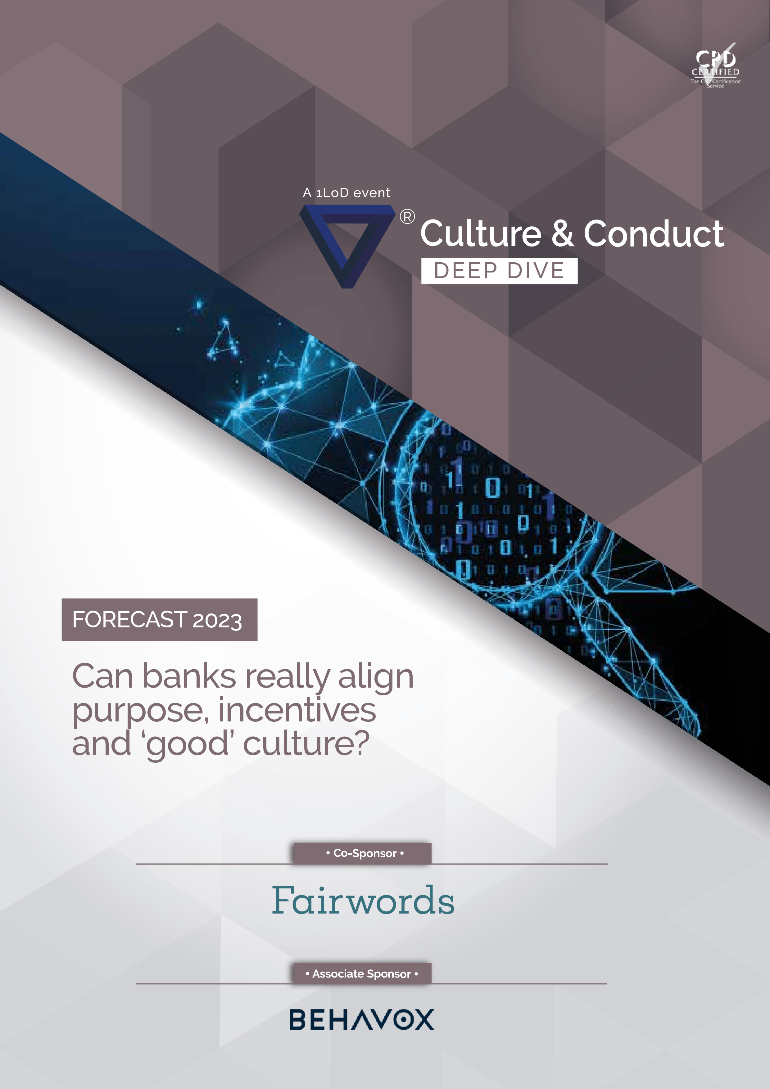 Can banks really align purpose, incentives and ‘good’ culture?