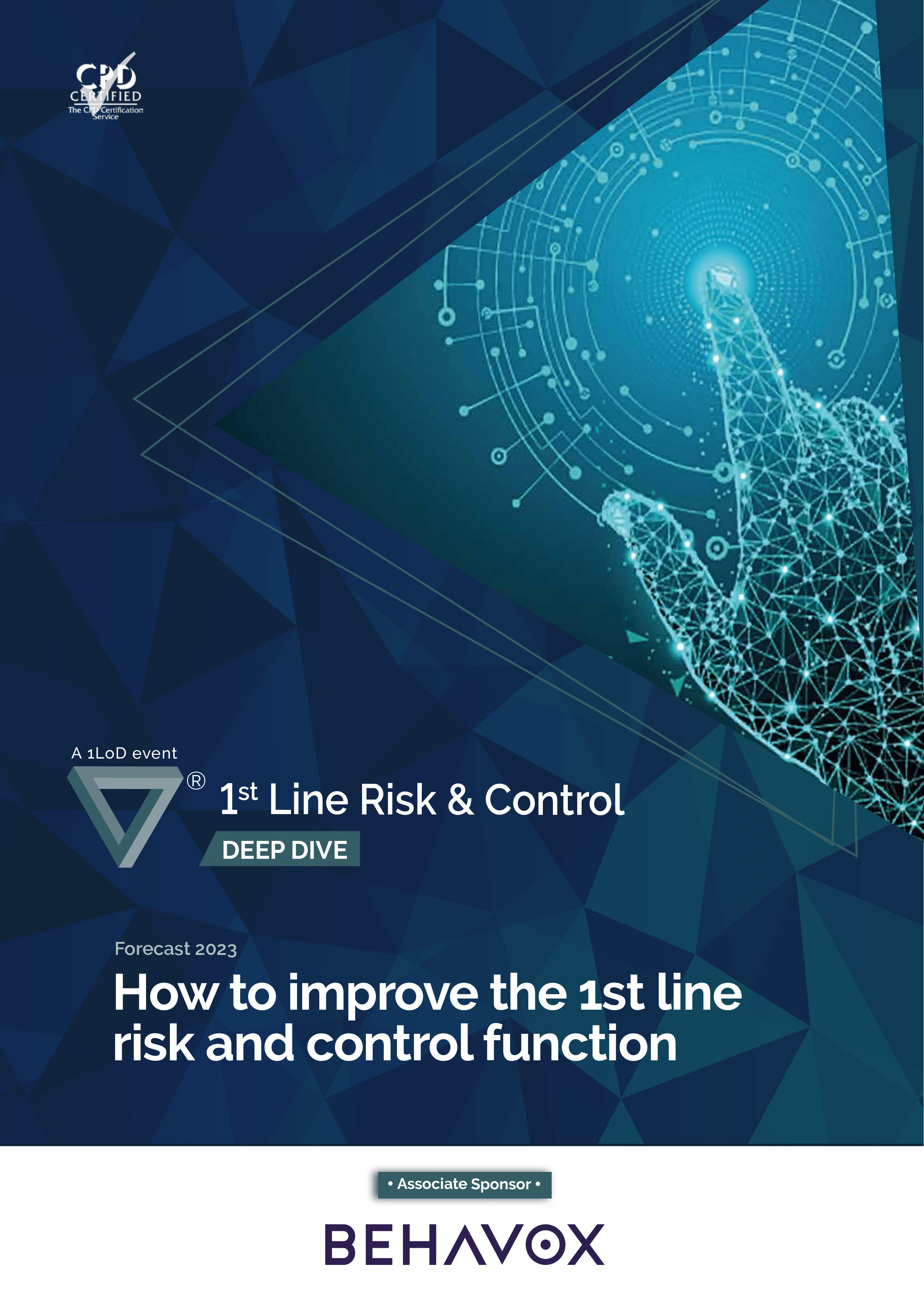 How to improve the 1st line risk and control function