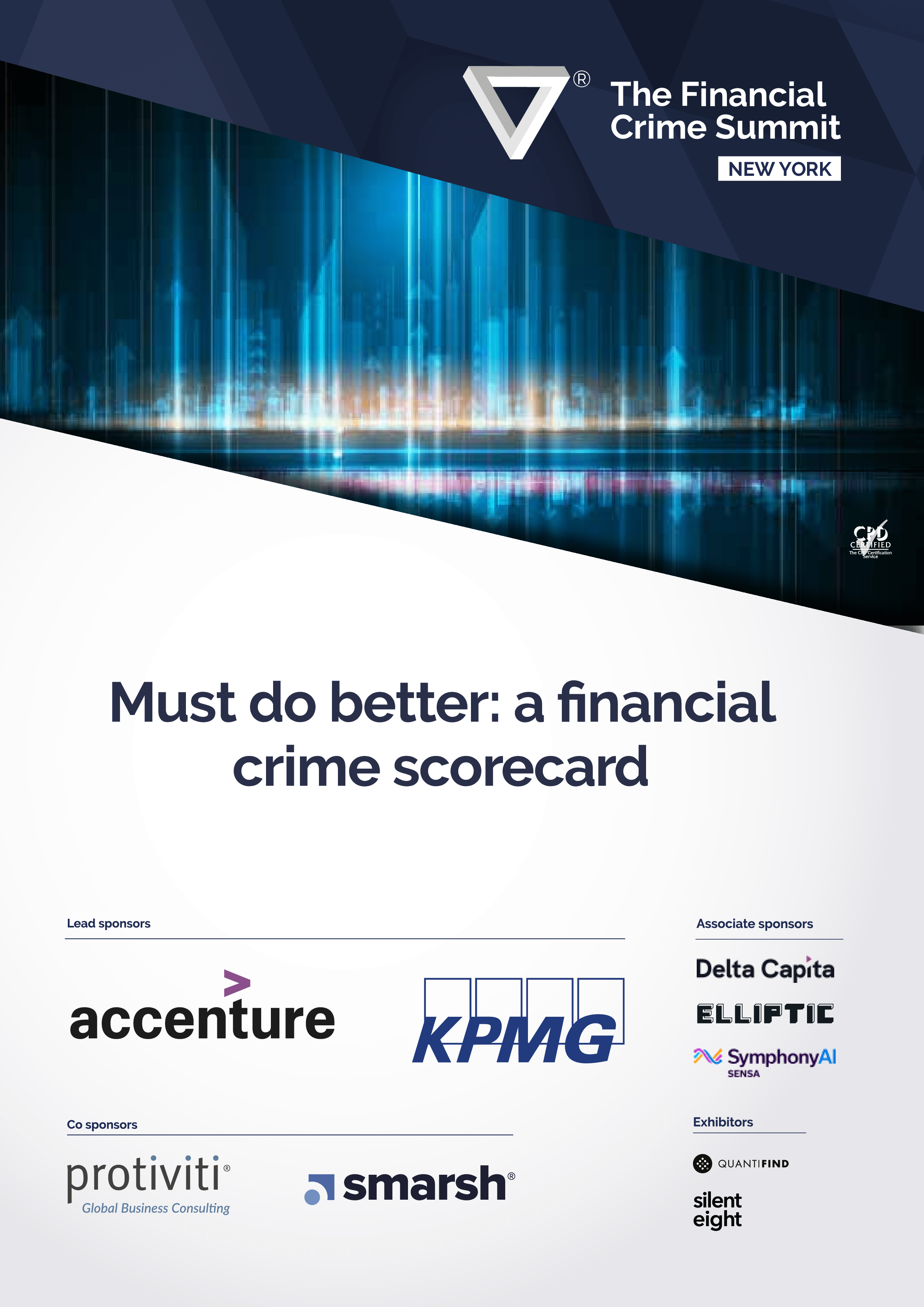 Must do a better financial crime scorecard