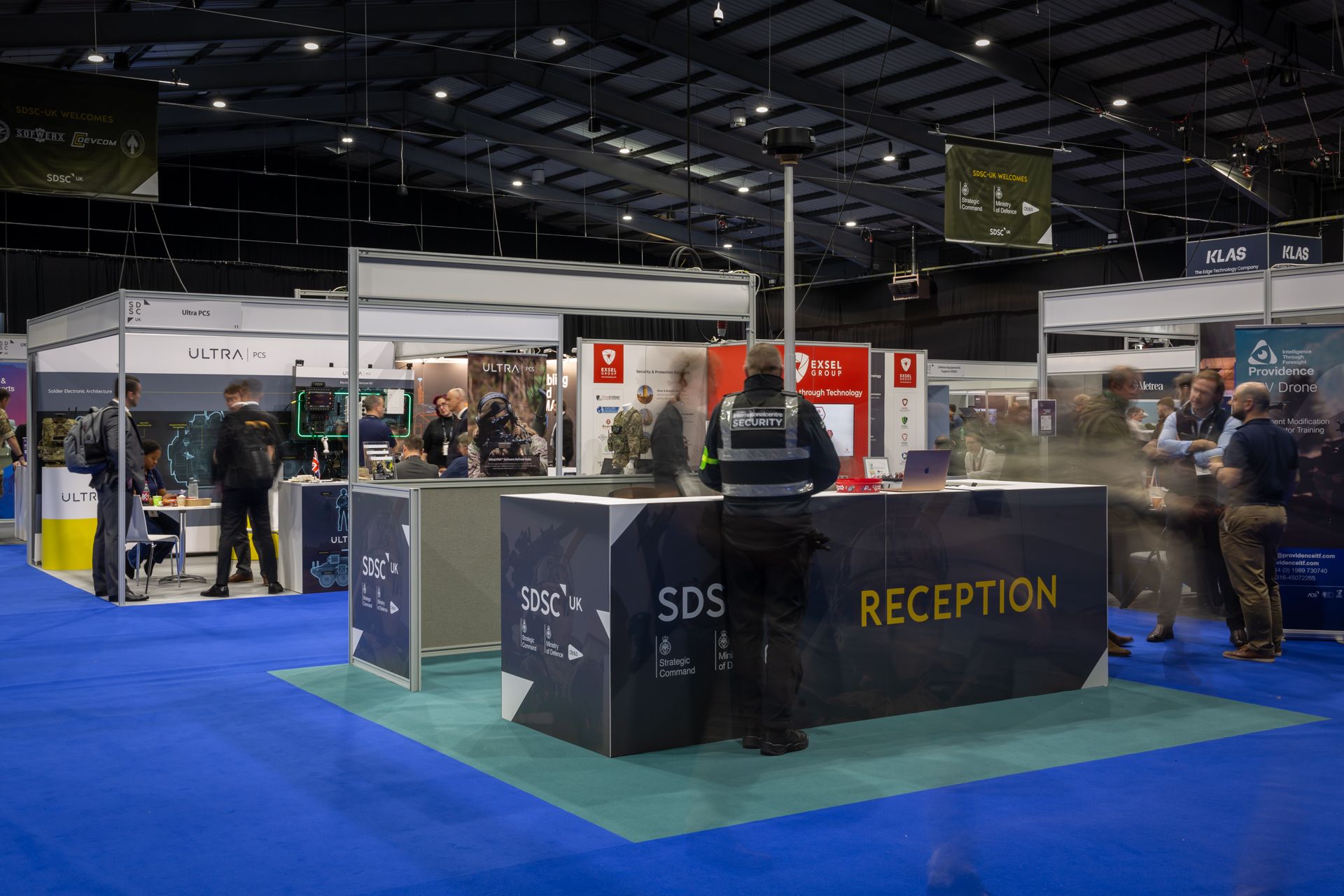SDSC Reception desk