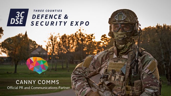Canny Comms announced as official public relations and communications partner for Three Counties Defence and Security Expo (3CDSE) 2022.