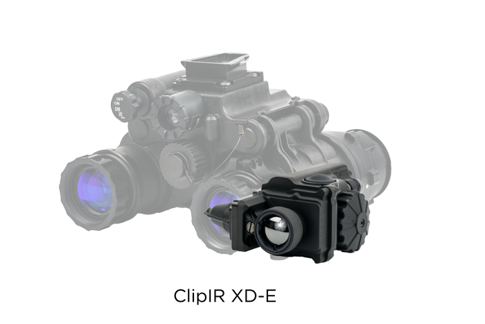 ClipIR XD thermal imager clip-on