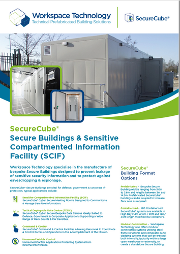 SecureCube® Secure Buildings & Sensitive Compartmented Information Facility (SCIF)