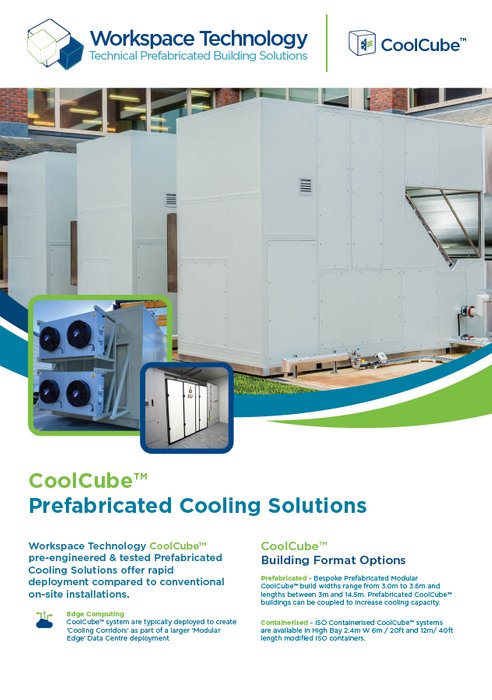 CoolCube™ Prefabricated Cooling SolutionsWorkspace
