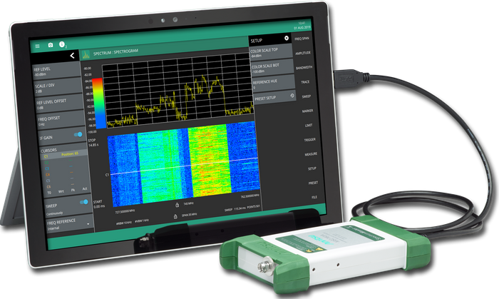 Anritsu Spectrum Analyser presented by Castle Microwave