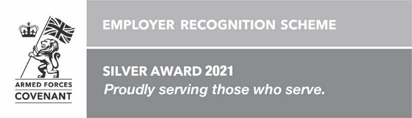 Bronze Award Employer Recognition Scheme 