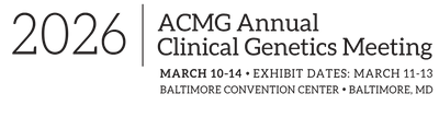 Annual Clinical Genetics Meeting logo