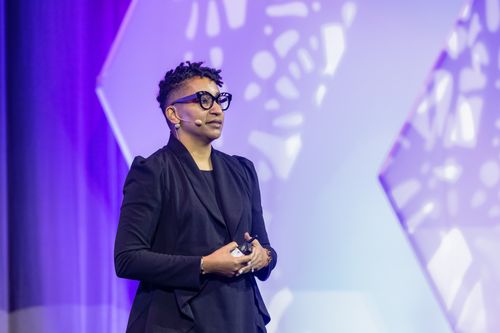 TED-style Talk presenter Dr. Versha Pleasant