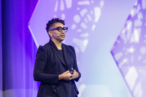 TED-style Talk presenter Dr. Versha Pleasant