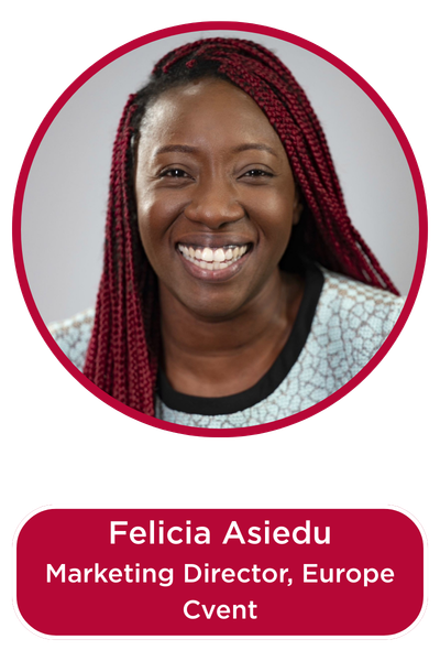 Felicia Asiedu marketing director europe for cvent