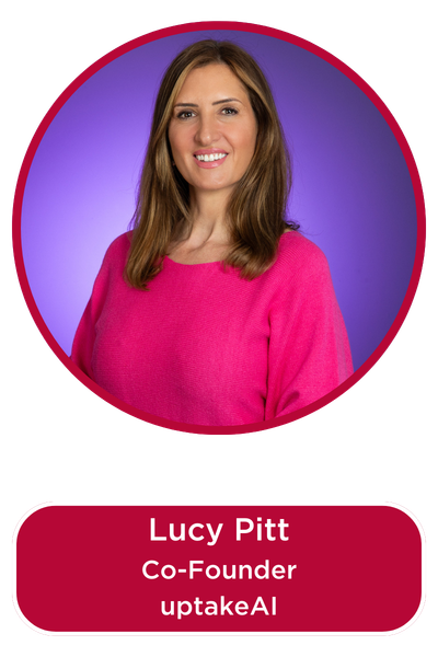 Lucy Pitt, co-founder of uptakeAI