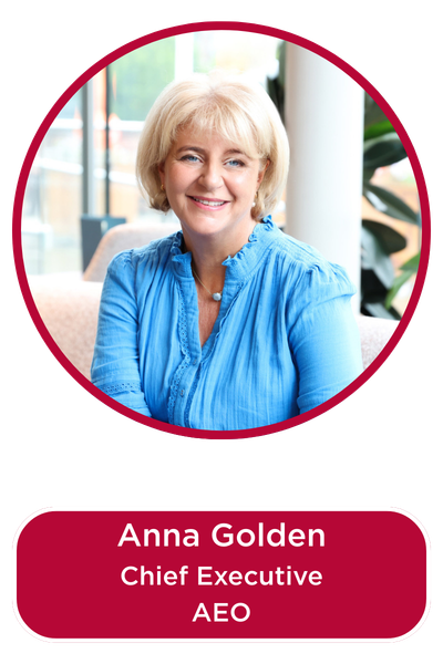 Anna Golden, CEO of AEO