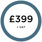 member rate - £399 + VAT
