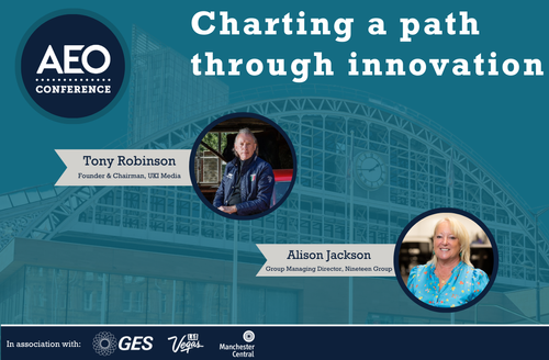 Charting a path through innovation: Tony Robinson in conversation with Alison Jackson at the AEO Conference 2024