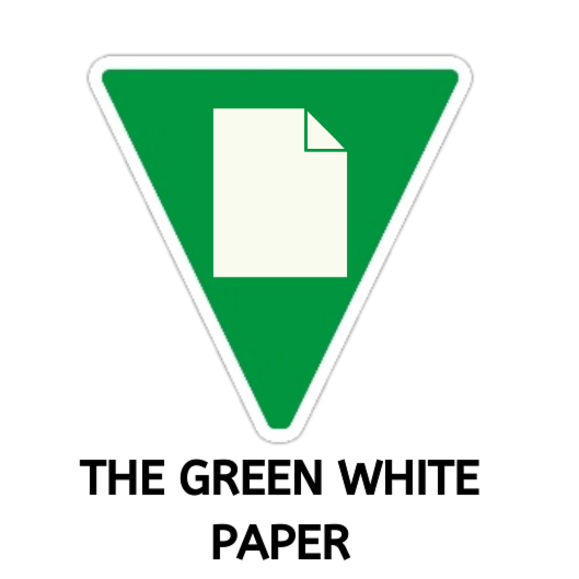 Green and White Paper Download
