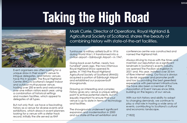 Taking the highroad – history with a high-tech twist