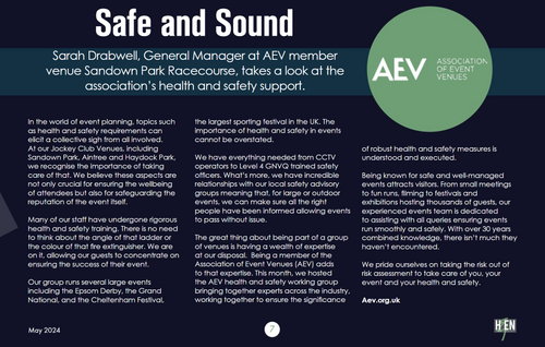 Safe and sound
