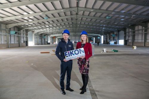 Huge expansion almost complete at Eikon Exhibition Centre