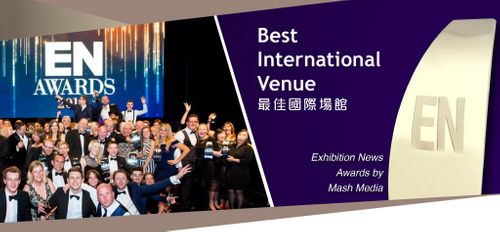 AsiaWorld-Expo is awarded as Best International Venue