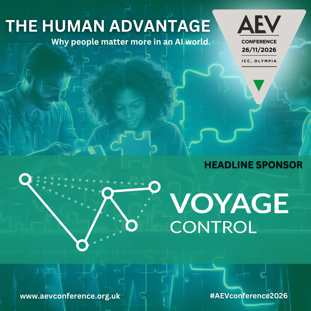 AEV reveals conference headline sponsor and early bird offer.