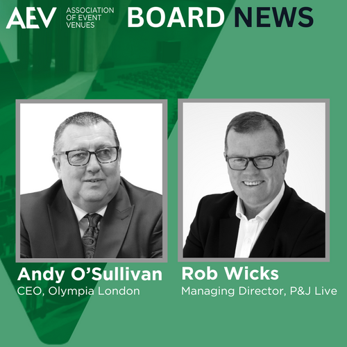 AEV board co-opts Andy O’Sullivan and Rob Wicks