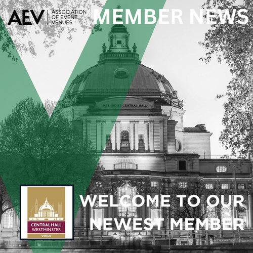 AEV announces new member Central Hall Westminster