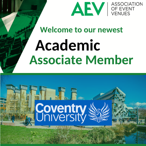 AEV welcomes Coventry University into academic associate membership