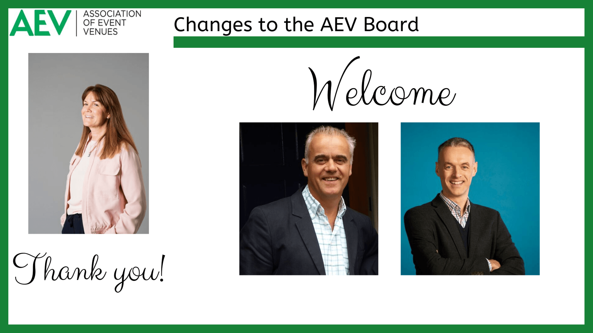 New board members for AEV