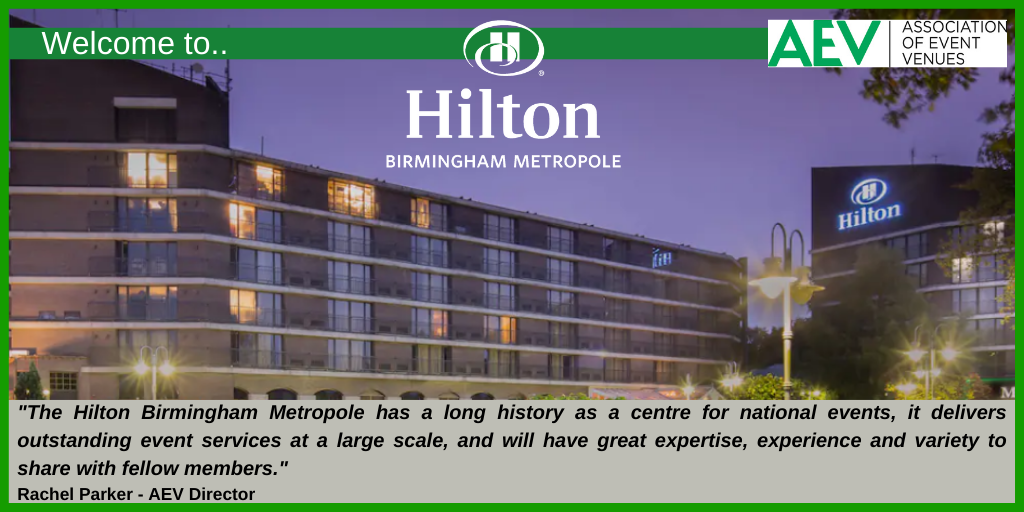 Hilton Birmingham Metropole joins AEV