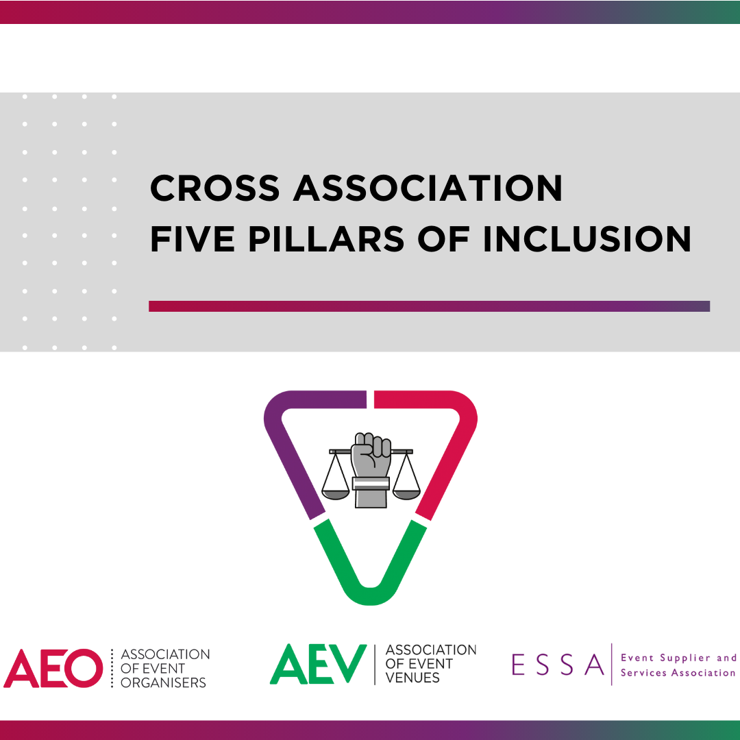 Event industry associations announce the launch of the ‘Five pillars of inclusion'
