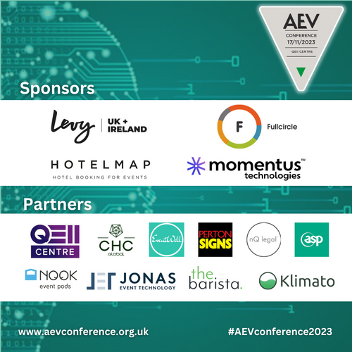 AEV reveals conference sponsors and partners.