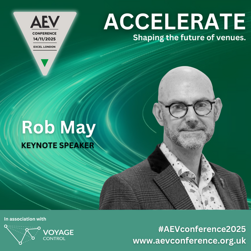 AEV reveals conference keynote speaker and early bird offer.