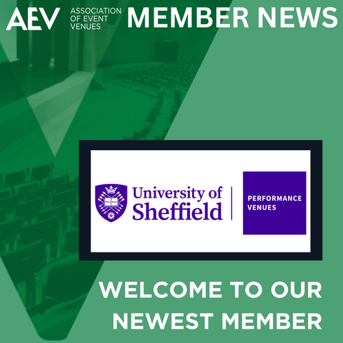 AEV reveals University of Sheffield Performance Venues as newest member
