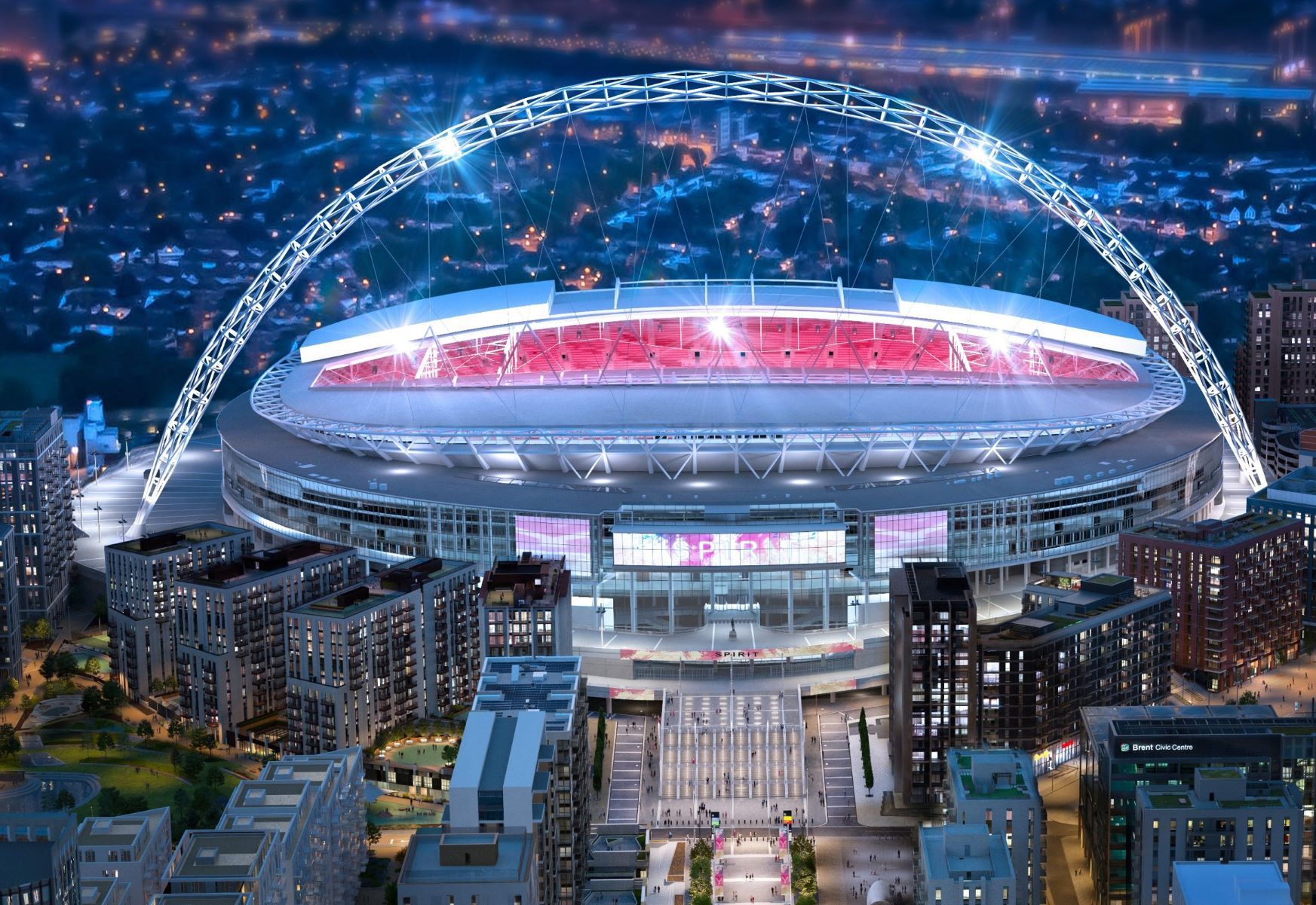 Wembley Stadium joins AEV