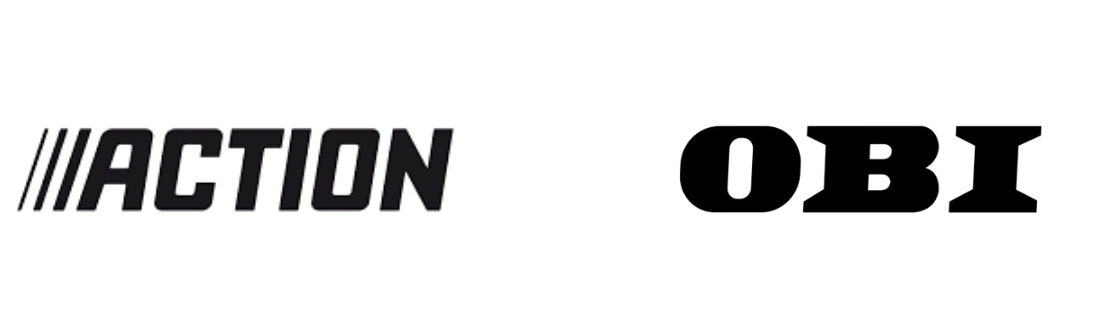 action logo; obi logo