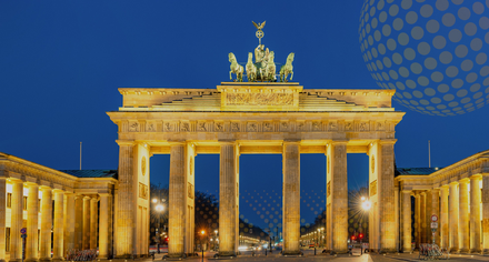 Berlin splash page