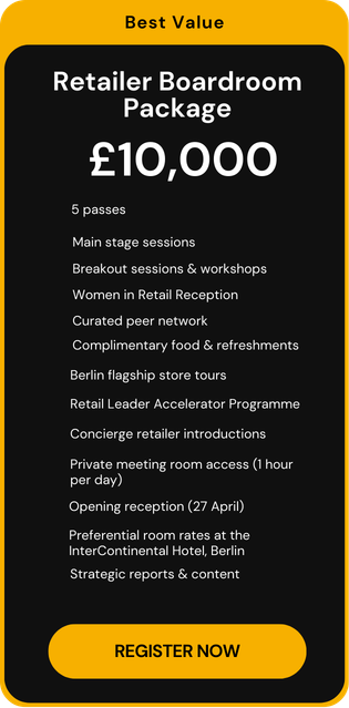 retailer boardroom package