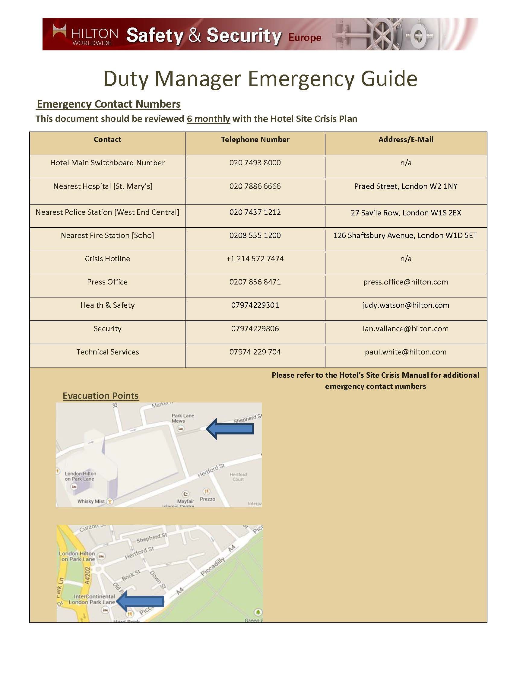 Emergency Guide