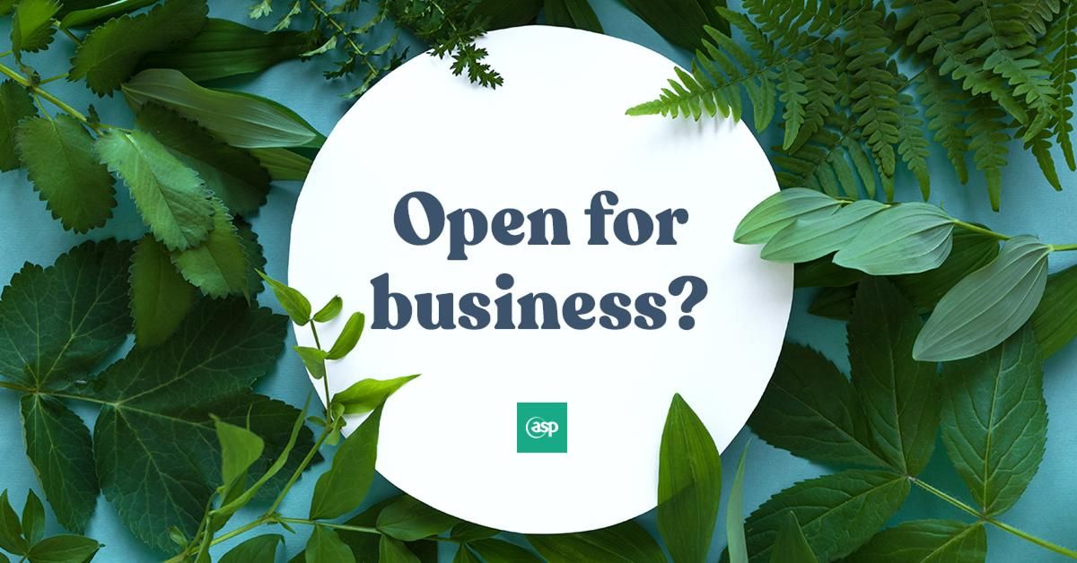 Does your audience know you're still open for business?