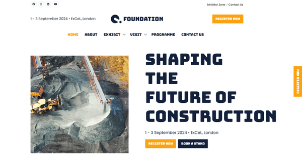 Foundation Demo Site from ASP Events