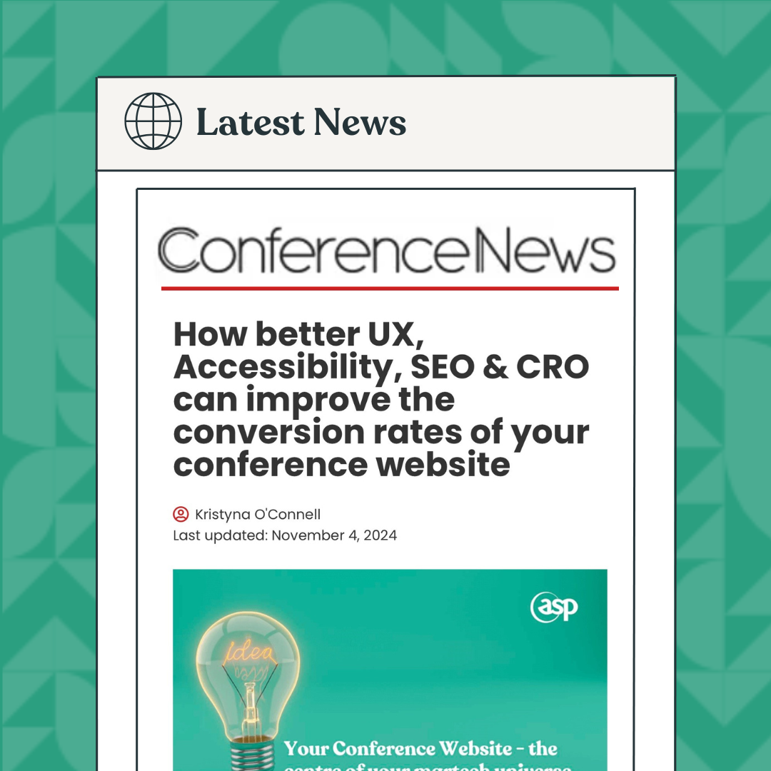 Optimising Your Conference Website