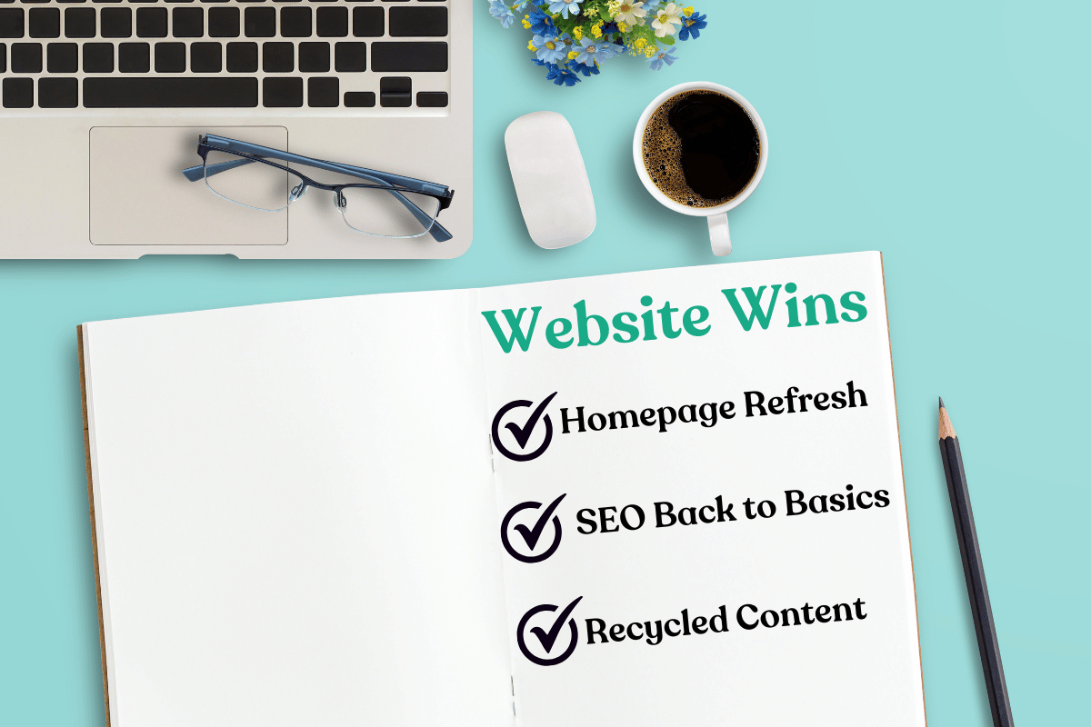 Website Wins – 3 simple ways to improve your site in 2025!