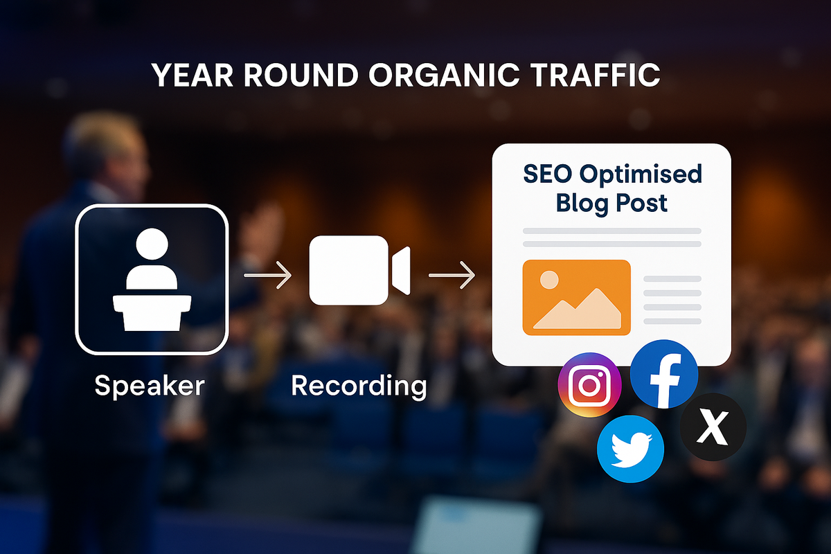 From AV to Article: A Smarter Approach to Event Content Marketing