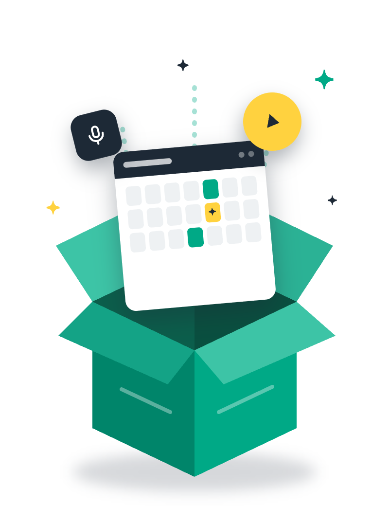 Webinar placeholder box opening
