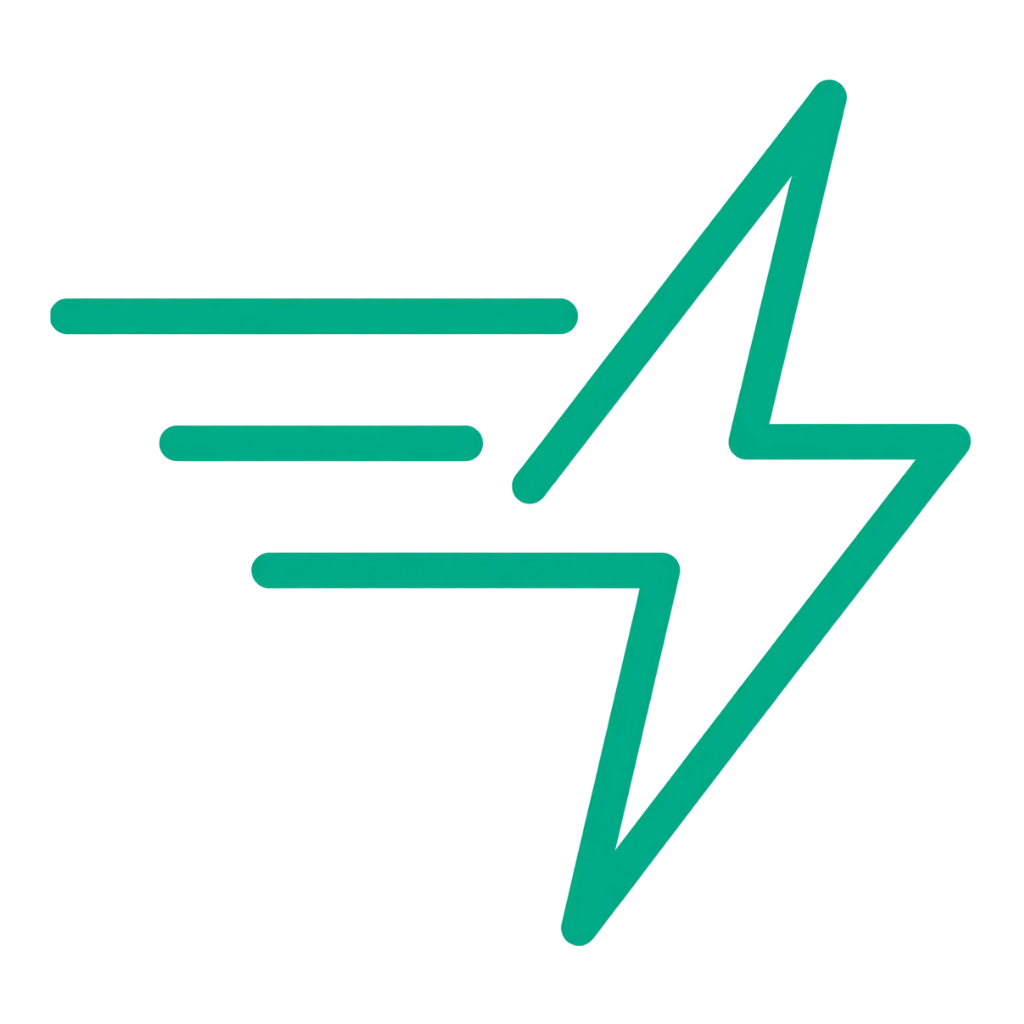 speed bolt icon