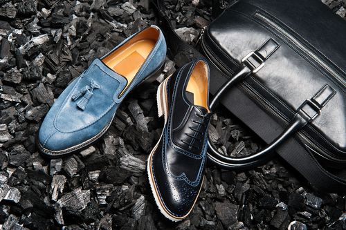 Stylish and Elegant Black Leather Men's Dress Shoes