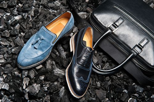 Stylish and Elegant Black Leather Men's Dress Shoes