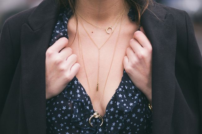 Trendy Golden Chain Necklace