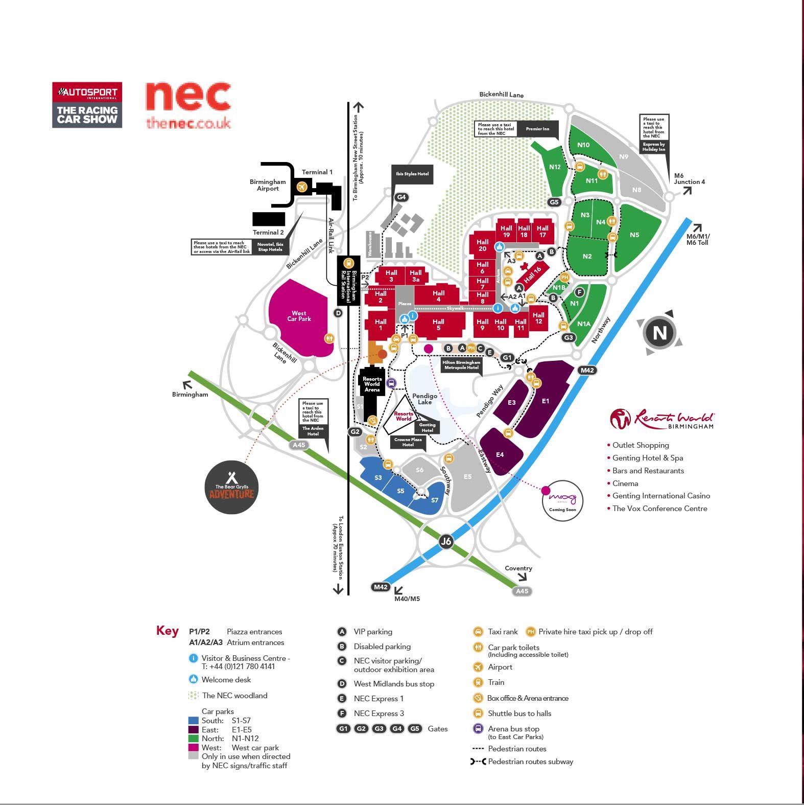 NEC Map
